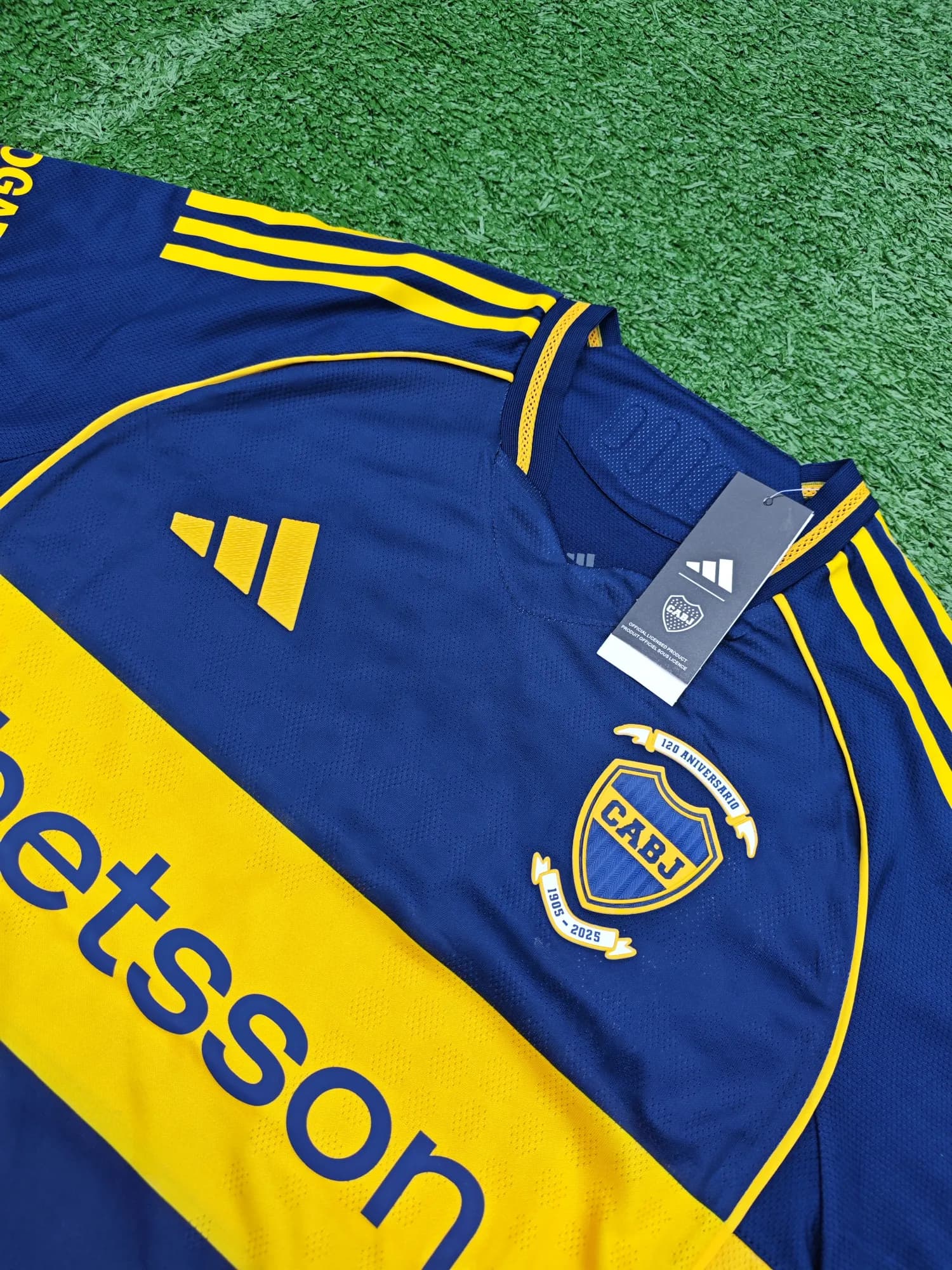 Camiseta de Boca titular 25/26, vista 2