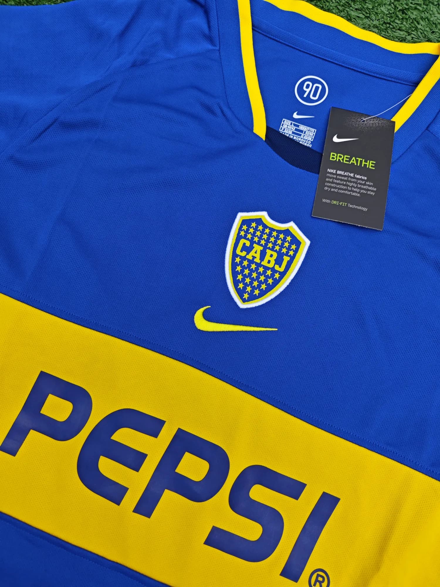 Camiseta de Boca titular 02/03, vista 2