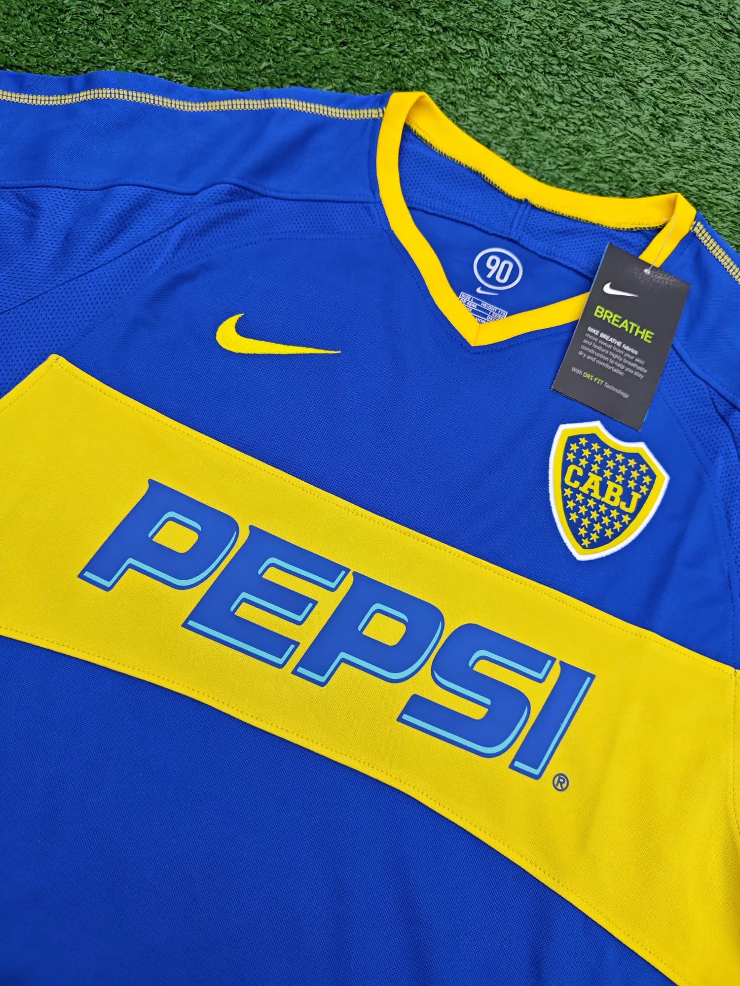 Camiseta de Boca titular 03/04, vista 2