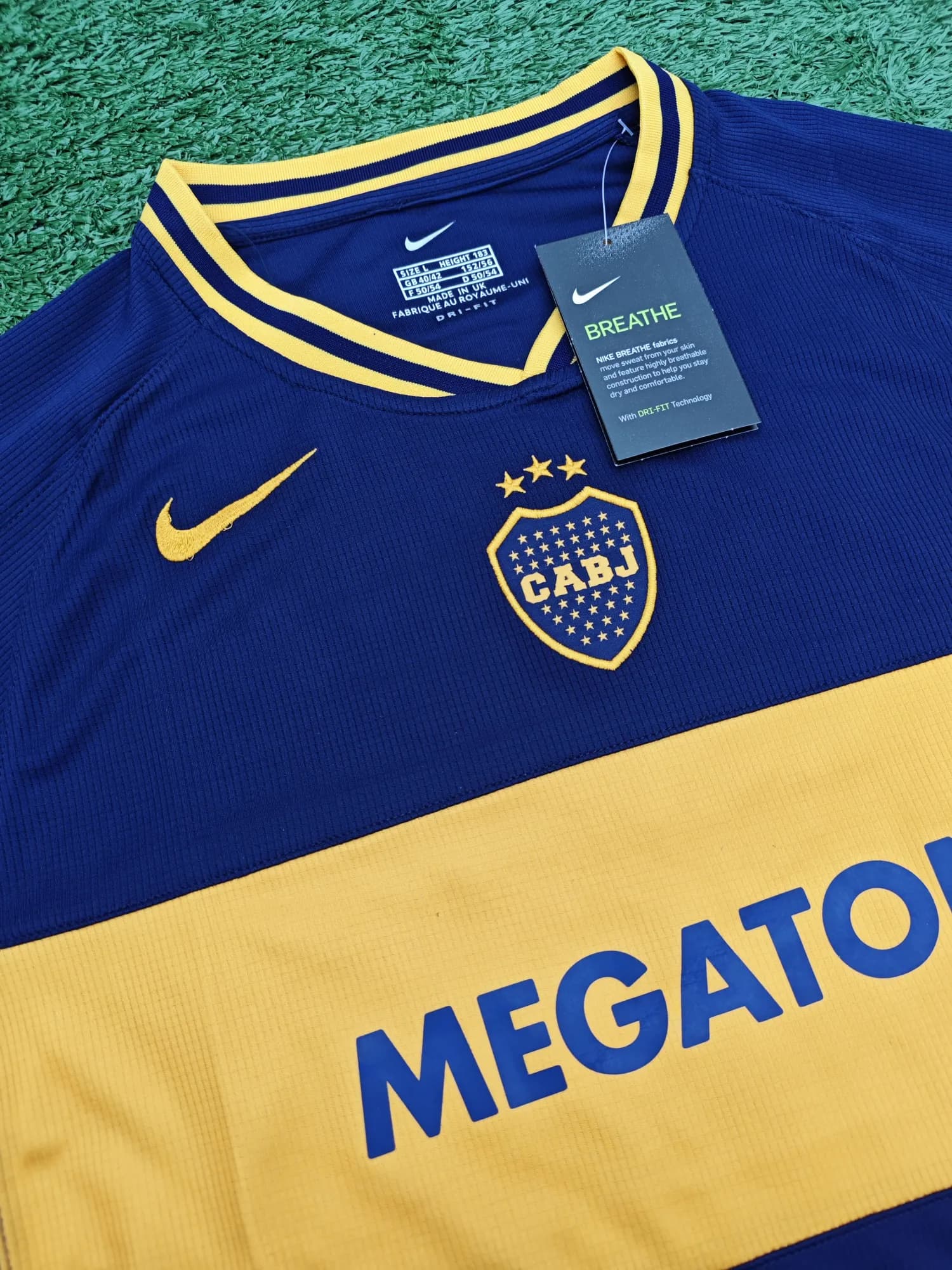 Camiseta de Boca titular 2007, vista 2