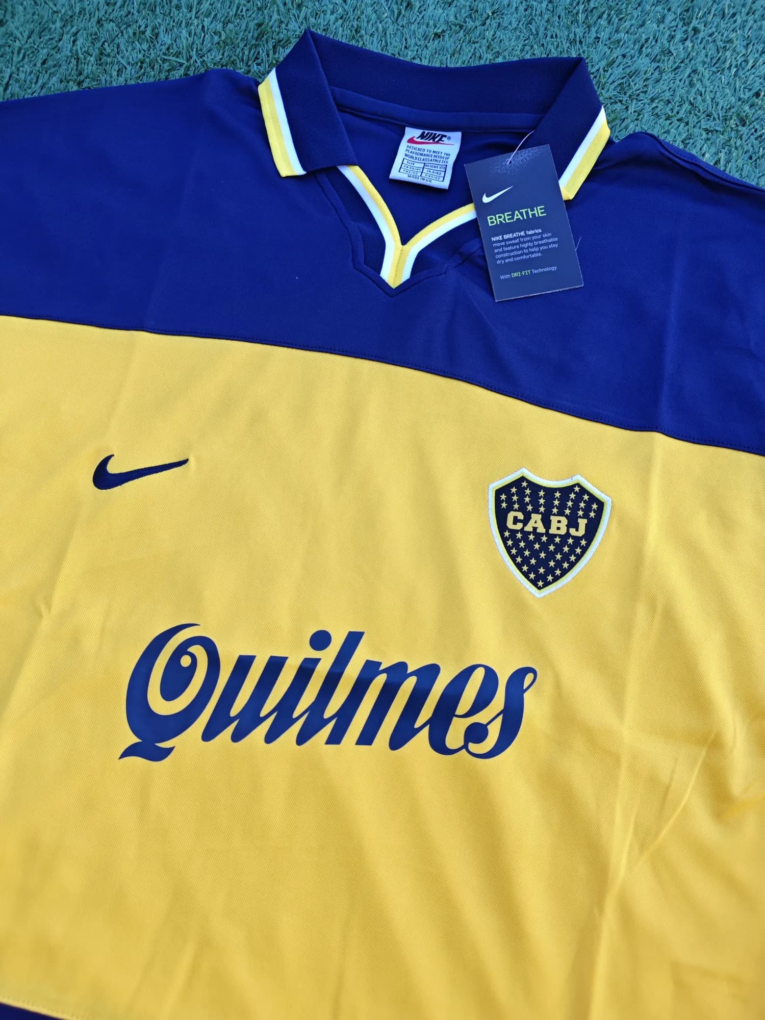 Camiseta de Boca titular 98/99, vista 3