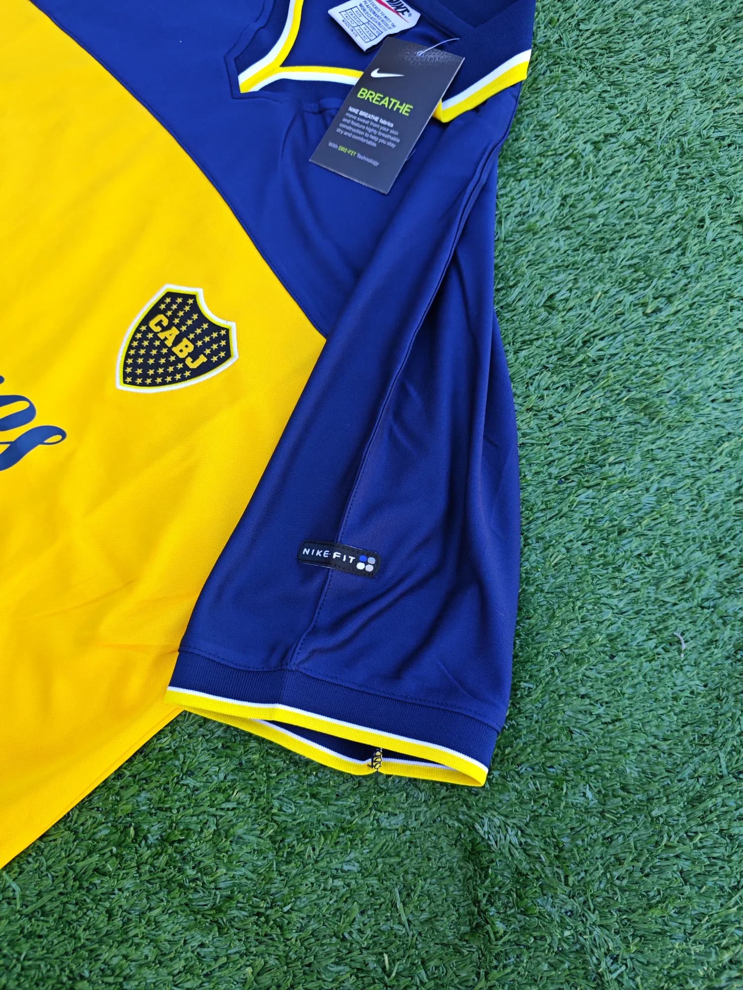 Camiseta de Boca titular 98/99, vista 4
