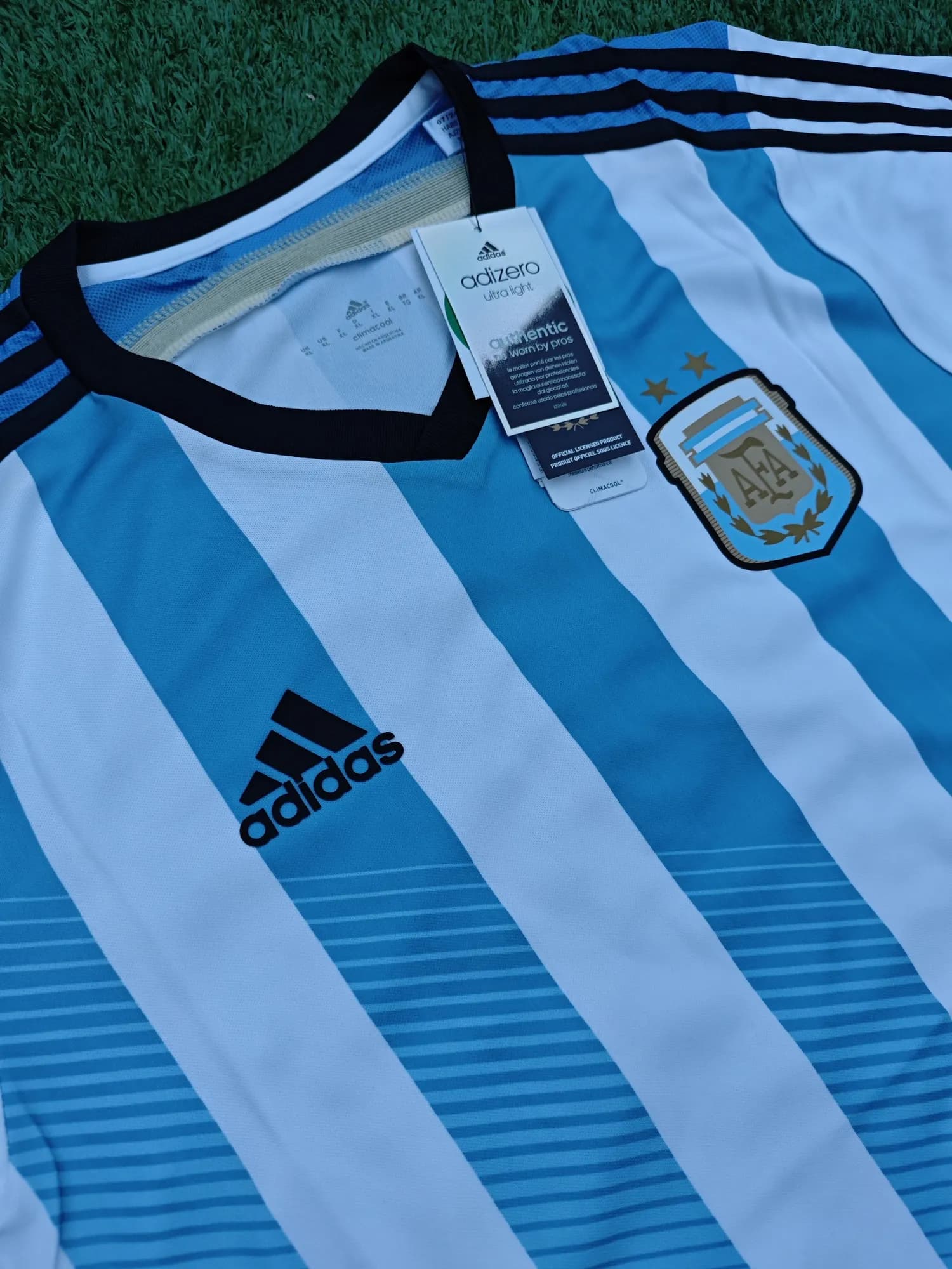 Camiseta de Argentina titular 2014, vista 3