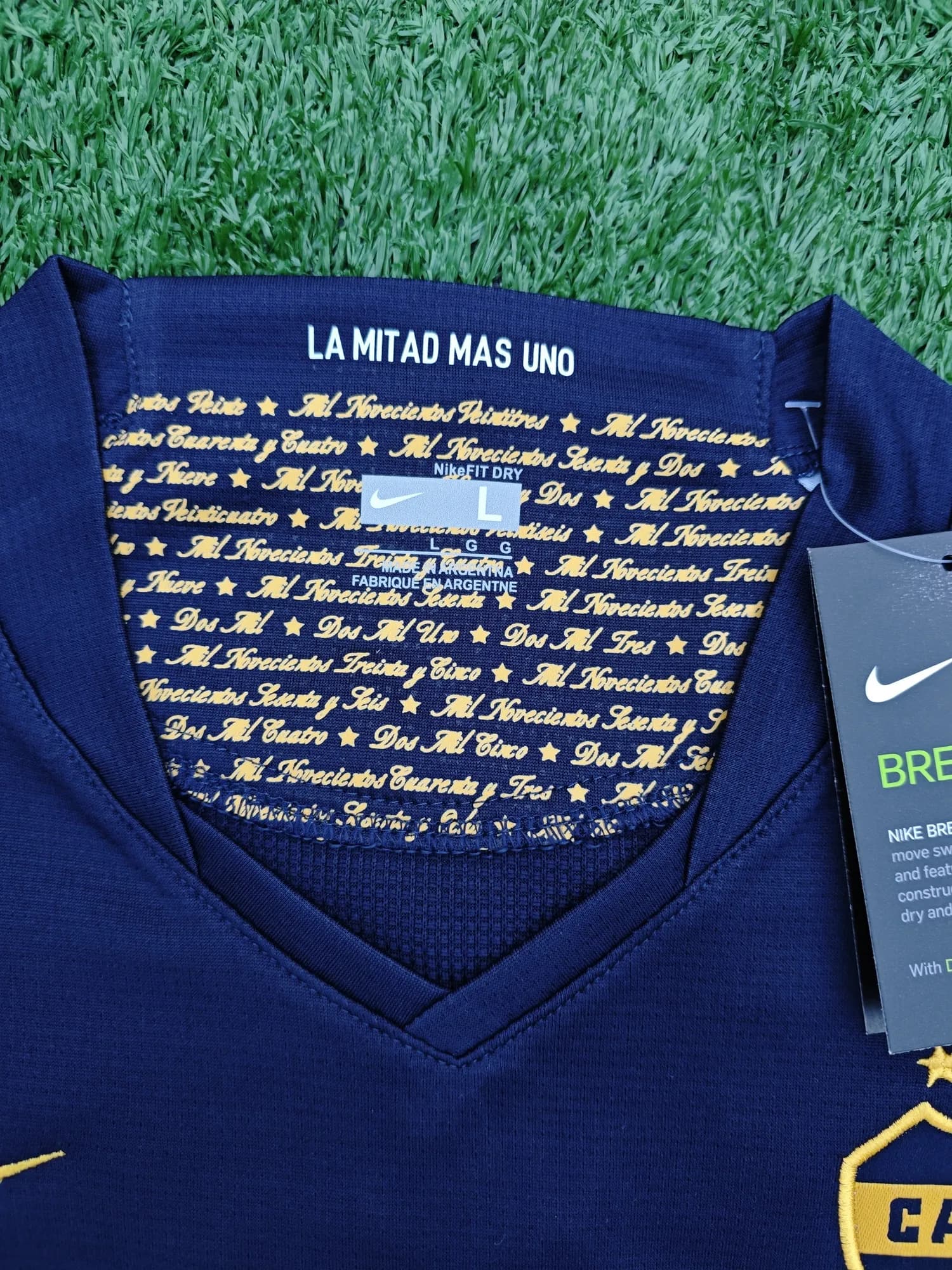 Camiseta de Boca titular 07/08, vista 4