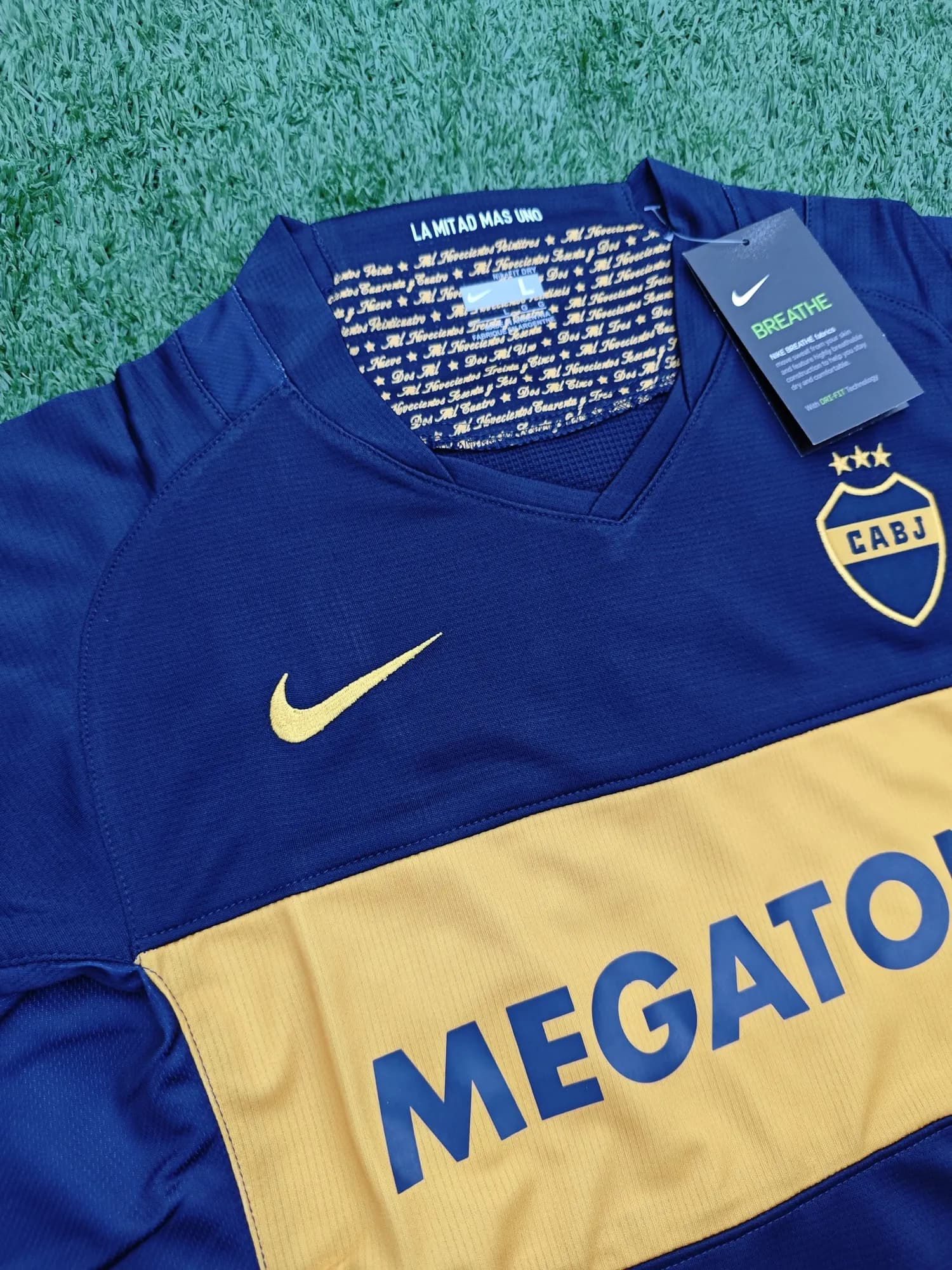 Camiseta de Boca titular 07/08, vista 3