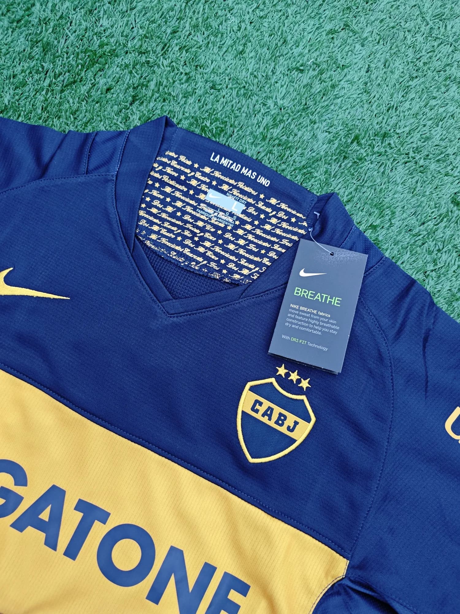 Camiseta de Boca titular 07/08, vista 2